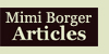 Natural Health Articles by Mimi Borger